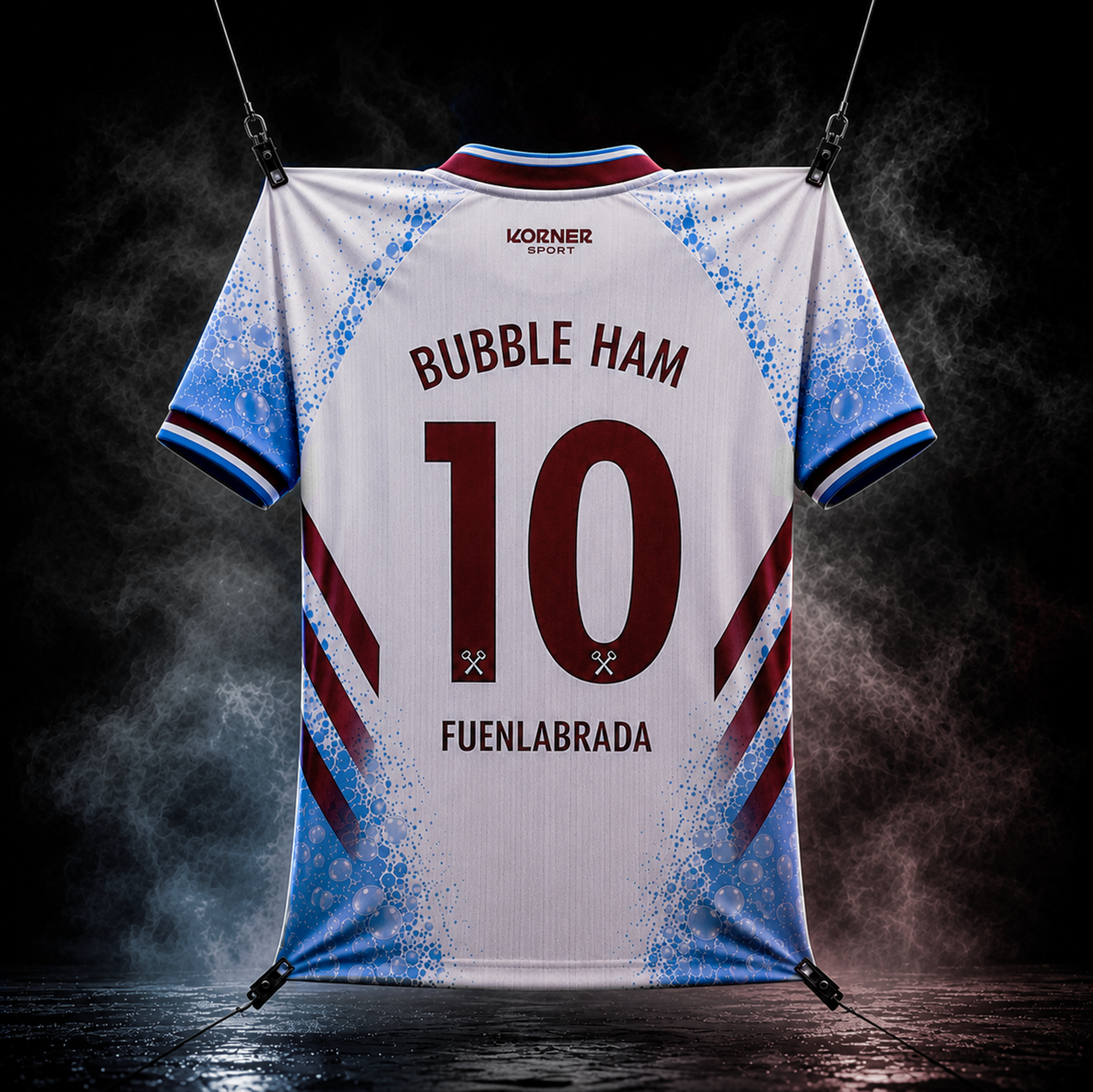 Bubble Ham United — espalda