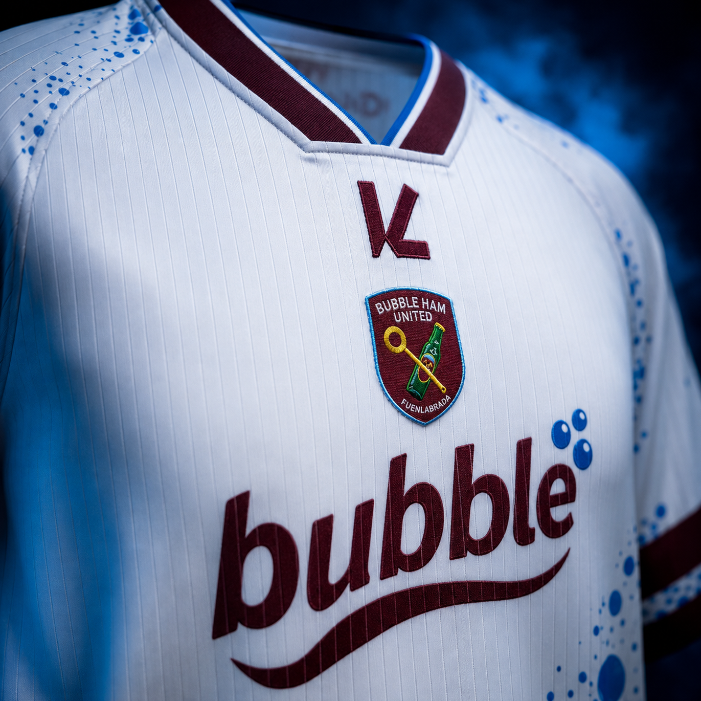 Bubble Ham United — detalle