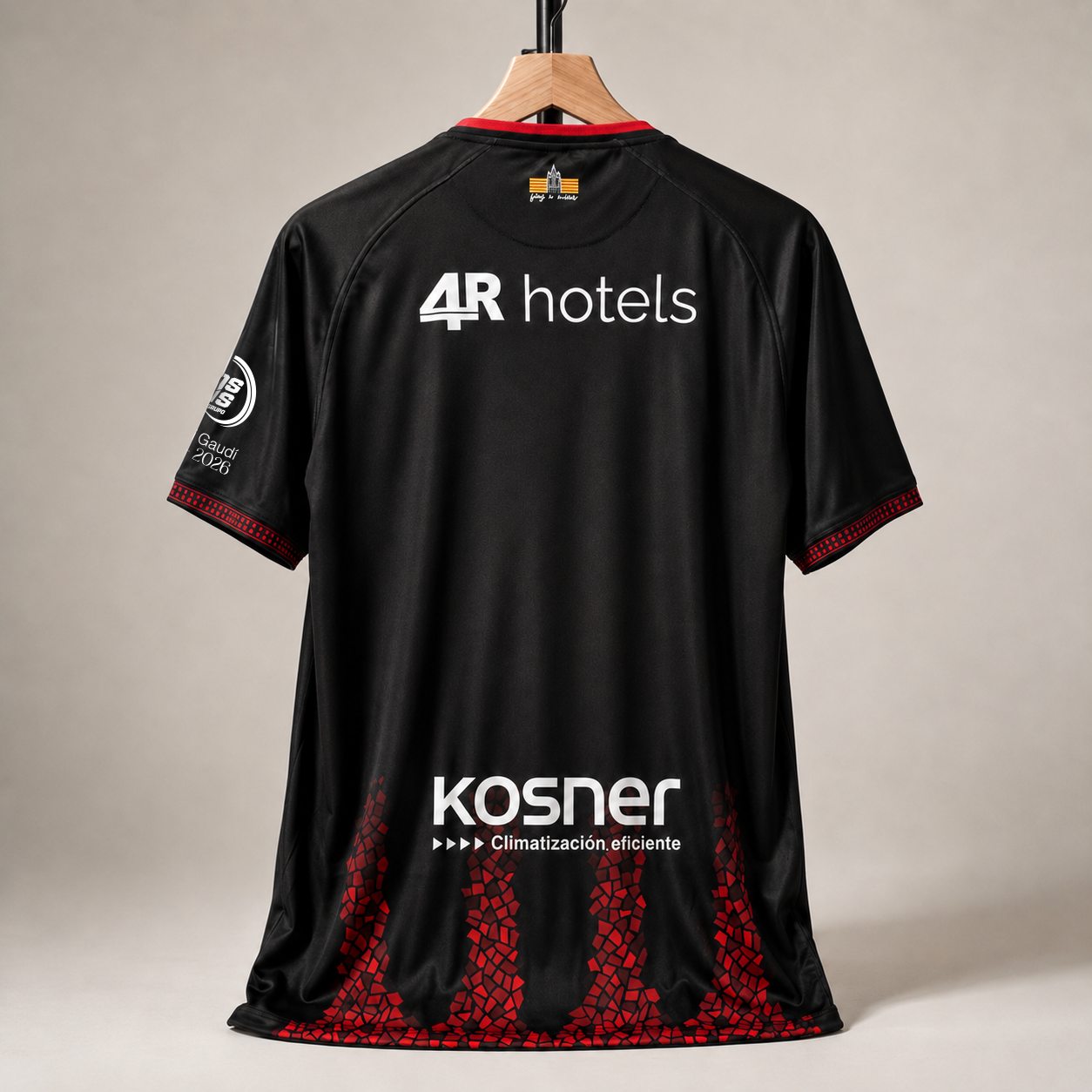 Reus FC Reddis · Aniversario de Gaudí — espalda